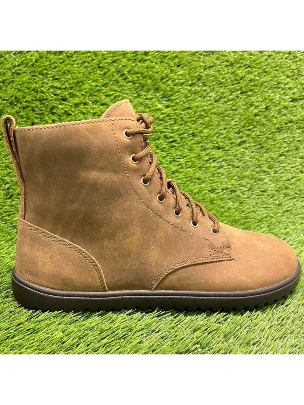 Xero Shoes Denver II Mens Size 9.5 Rawhide Brown Leather Barefoot Hiking Boots